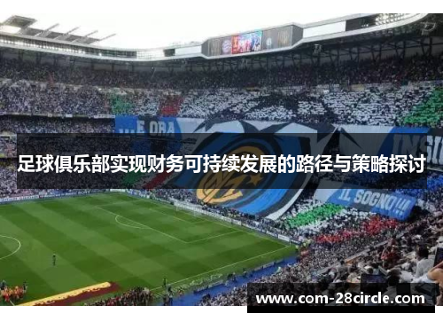 足球俱乐部实现财务可持续发展的路径与策略探讨